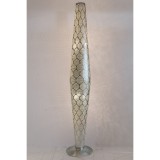 FLOOR LAMP MRS BRASS SILVER PLATED 180 - FLOOR LAMPS